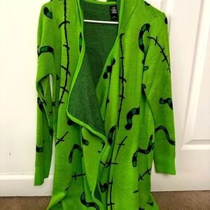 Women’s Oogie Boogie cardigan with hood